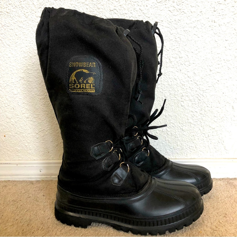 Sorel Snow Bear Insulated Steel Shank Heavy Duty Winter Boots
